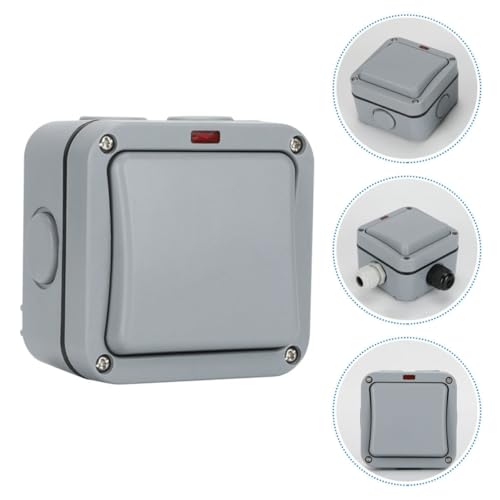 Interrupteur mural étanche IP65 pour stopper l'humidité extérieure - 4