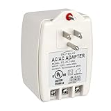 16.5V 40VA Burglar Alarm Systems and Doorbell Transformer,16.5V Plug in Transformer Compatible with All Versions of Doorbell ，Most Security Panels