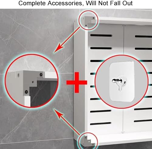 Wall-Mounted Boiler Valve Pipe Shield Cover - Stylish Gas Line Protection for Kitchen, Bathroom, Living Room - Durable Decor, Safety Solution, Home Improvement