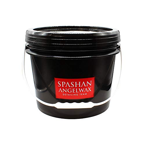 スパシャン SPASHAN バケツ 小 8L 洗車用品 洗車 カー用品 車用品 便利グッズ (ブラック SPASHAN ANGELWAX 5-11-8)