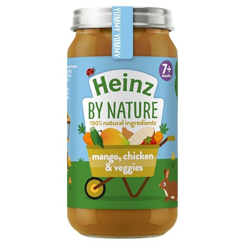 Heinz Baby Food Mango, Chicken & Veggies Baby Jar 200g