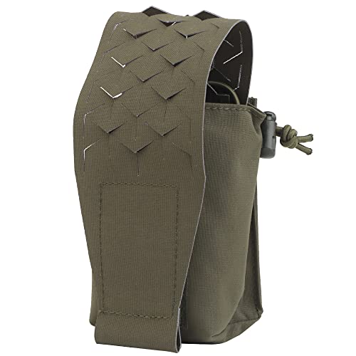 Multifunctional MOLLE Walkie Talkie Pouch Tactical Quick Release Chest Hang Magazine Pouches Carrier Radio Bag for Hunting Airsoft
