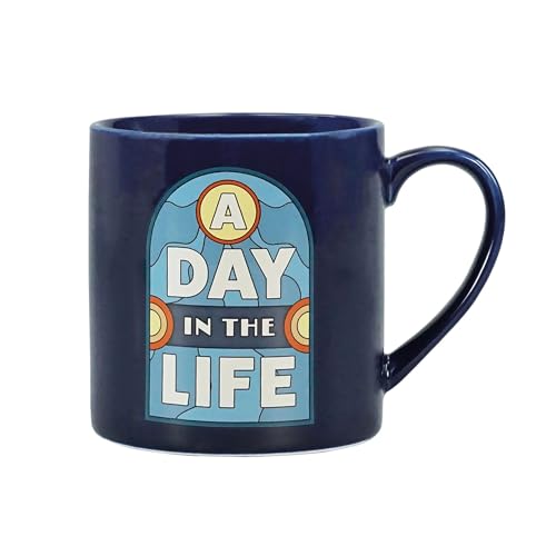 Half Moon Bay Tasse à café « The Beatles A Day in The Life » | Tasse à thé et tasse pour papa | Cadeaux de musique Beatles pour homme | Tasses à thé Beatles | Tasse fantaisie | Cadeau d’anniversaire - Les Beatles, Paul McCartney, John Lennon, RIngo Starr, George Harrison Half Moon Bay Tasse à café « The Beatles A Day in The Life » | Tasse à thé et tasse pour papa | Cadeaux de musique Beatles pour homme | Tasses à thé Beatles | Tasse fantaisie | Cadeau d'anniversaire