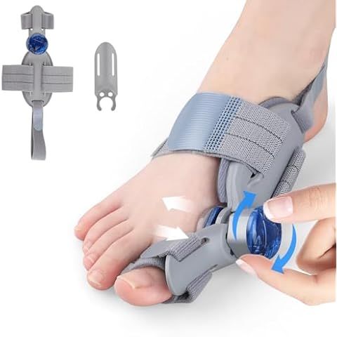 KASHEVI Bunion Corrector for Women & Men Big Toe: Adjustable Bunion Fix for Big Toe Separation Pain Relief - Orthopedic Bunion Splint with Straightener for Toe Alignment Hallux Valgus Correction Cover
