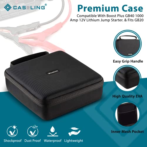 Caseling Hard Case - Compatible With Gb40 / Gb30 / Gb20 Jump Starter Battery Pack. #TOP1