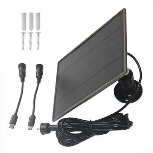 Panel solar exterior 6000mAh con doble salida para cámara de vigilancia 2