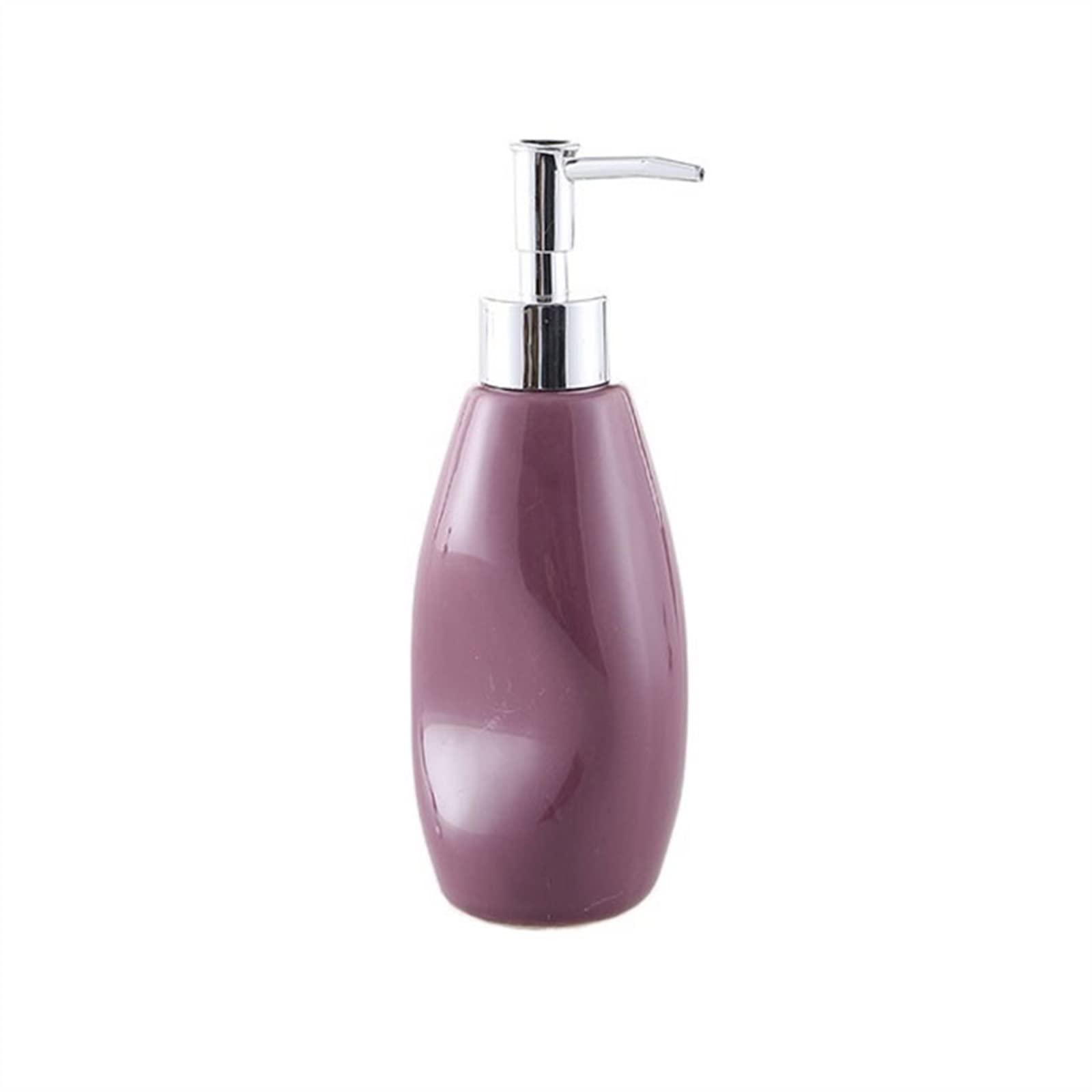 Dispensador de jabón para baño, Creativo, portátil, de cerámica, con Botella Dividida, para Hotel, Restaurante, champú, Gel de Ducha, Bomba de presión, Cocina (Color: C)
