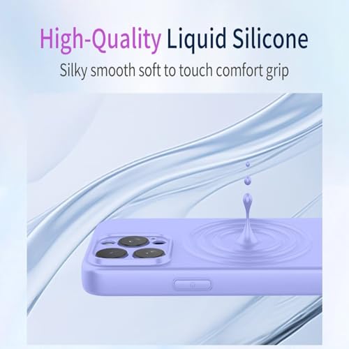 YUECXIN Case for Xiaomi Redmi Note 13 Pro+ Plus 5G, Ultra thin Liquid Silicone Silky Soft Touch Cover - Image 2