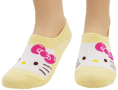 Image of JJMax Women's Kitty Cute Cartoon Cotton Blend Ankle Socks Sets