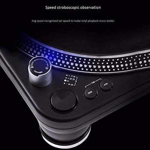 Record Player Turntable for Vinyl Records 3 Speeds of 33/45/7 8 Speed Vinyl Record Player Two-Button Start-Stop Button S… - Les Beatles, Paul McCartney, John Lennon, RIngo Starr, George Harrison Record Player Turntable for Vinyl Records 3 Speeds of 33/45/7 8 Speed Vinyl Record Player Two-Button Start-Stop Button S… – Image 5