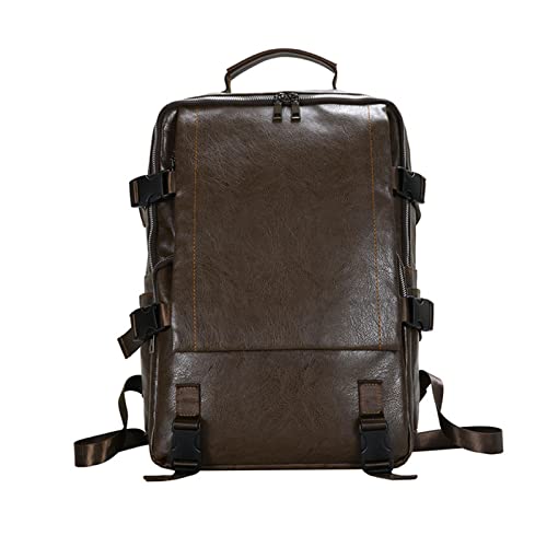 Sac à dos ordinateur portable en cuir PU élégant et finitions premium