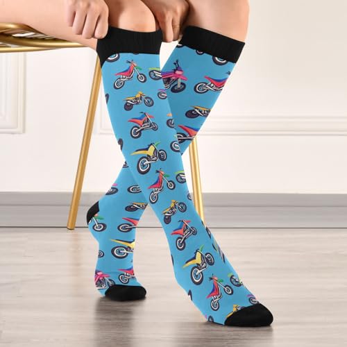 Image of Pigsaly Ceramic Mugs Coffee Cups Womens Knee High Socks Love Compression Socks Athletic Tube Sock Outdoor Sport Socks