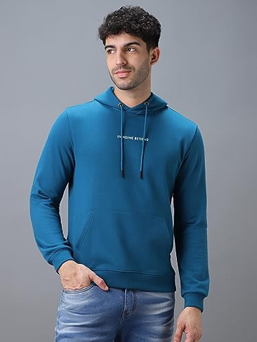 Image of Urbano Fashion Men Polycotton Hooded Sweatshirt
