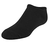 Apara Girls' Youth Comfort Fashion No-Show Ankle Sock (6 Pairs)