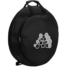 Tosnail 22" Cymbal Gig Bag with Carry Handle and Shoulder Straps - Great for Dust-proof Storage