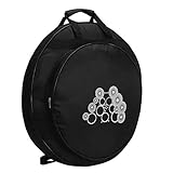Tosnail 22' Cymbal Gig Bag with Carry Handle and Shoulder Straps - Great for Dust-proof Storage