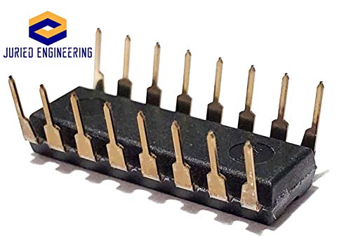 Juried Engineering Cd4027Be Cd4027 Cmos Dual J-K Master-Slave Flip-Flop Ic Breadboard-Friendly Dip-16 (Pack Of 5) #TOP4