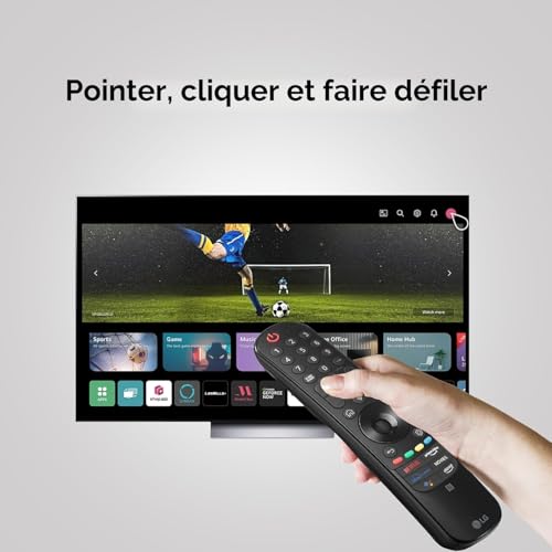 LG Télécommande MR21GA d'origine Télévision AKB76036201 Télévision AKB76036201
