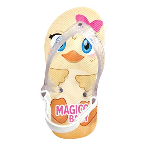 Chinelo Menina Bebê Sandália Patinho Magicc Baby