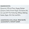 Thinsters Cookies, Toasted Coconut Cookie Thins, 4 oz Pack