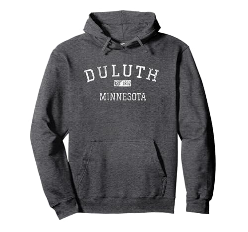 Duluth Minnesota MN Vintage Pullover Hoodie