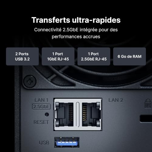 Image of Synology 2-Bay NAS DS225+ (Diskless)