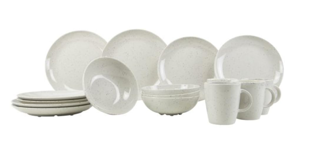 GX SOL Vajilla Granito Beige 16ud