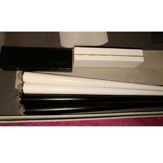 Amazon.co.jp: Laliqueラリック白黒箸置きメニューすしトレープレート  