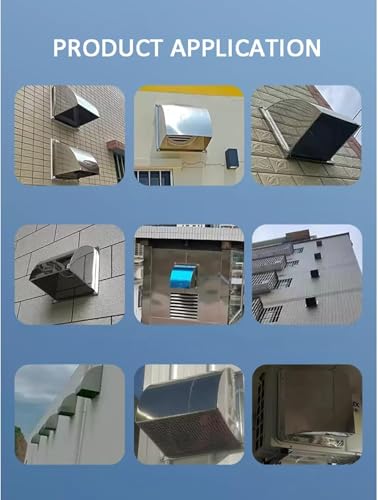 Grille de ventilation inox 30cm durable et résistante aux intempéries pour extérieur - 6