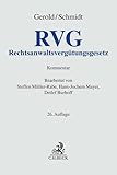 Rechtsanwaltsvergütungsgesetz (Grauer Kommentar)