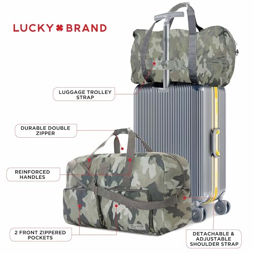 Lucky Brand Large Duffle Bag for Travel, Foldable Weekender Duffel bag by Lucky Brand - Used condition - Image 6