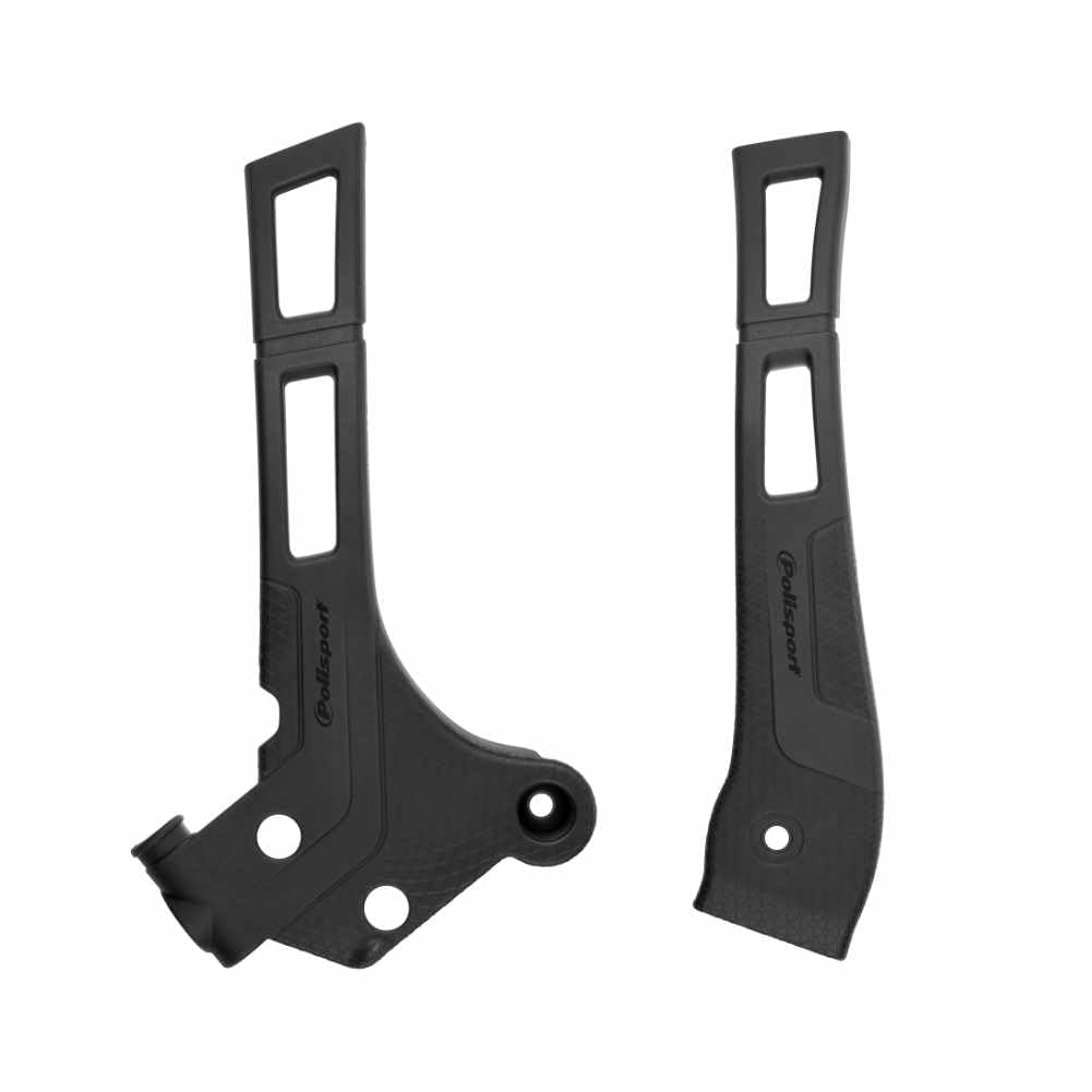 Polisport Black Frame Protectors - Yamaha Yz 125/250 2005-22
