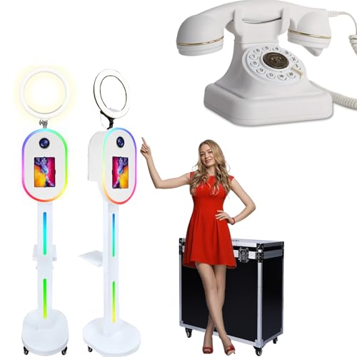 Audio Guest Book + Photo Booth Machine for iPad & Camera, for Wedding, Bridal Shower, Baby Shower, Birthday Party, Anniversary