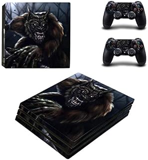 Fantasy Werewolf PS4 pro Skin for PlayStation 4 pro Console and Controllers