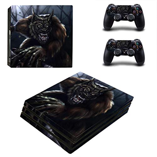 Fantasy Werewolf PS4 pro Skin for PlayStation 4 pro Console and Controllers