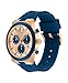 Movado Bold Fusion Men's Watch - Swiss Quartz Chronograph Movement, Silicone Strap - 5 ATM Water Resistance - Luxury Fashion Timepiece for Him - 44.50mm