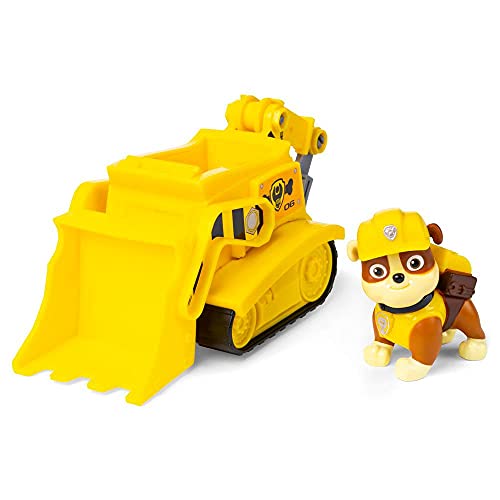 PATRULHA CANINA - VEICULO SOLIDO RUBBLE (NOVO)
