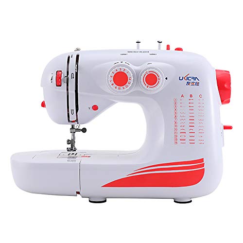 Máquina de coser de 42 puntadas con luz LED ideal para aprender a coser
