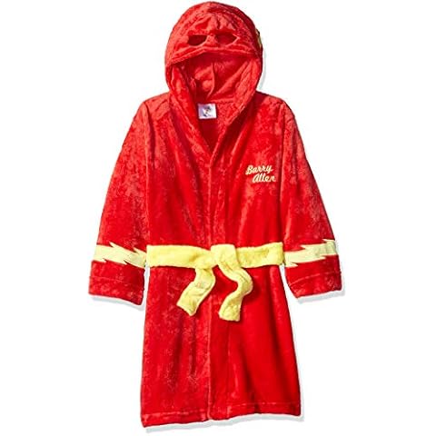 DC Comics Toddler Boy's Flash Hooded Robe Sleepwear Cover