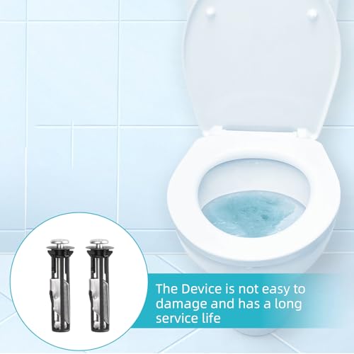 EUREKORA 4 Stück Toilettendeckel Wartung Zubehör WC Sitz Befestigung Von Oben Universal Toilettensitz Schrauben Set für toilettensitz befestigung Toilettendeckel Wartung Zubehör