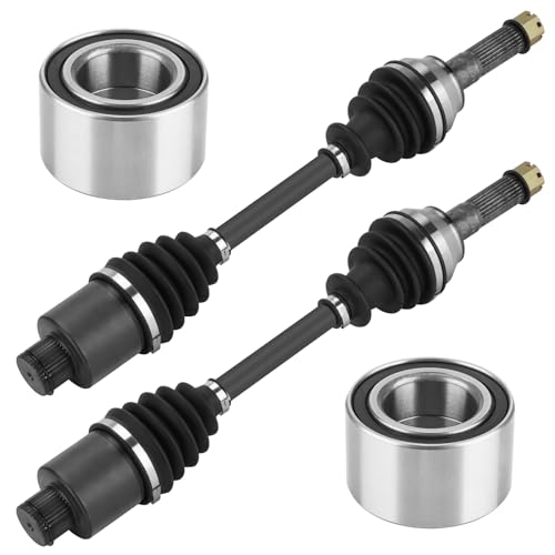 Image of Rear Left or Right CV Axle & Wheel Bearing Kit for Polaris Sportsman 400 HO /450 /500 HO /500 EFI /800 /570 2006 2007 2008 2009 2010 2011 2012 2013 2014, 2 CV Axles and 2 Wheel Bearings
