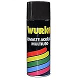 Secado rápido Wurko 9005M Pintura Spray, Negro, 400 ml (Paquete de 1)