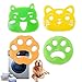 Quitapelos Mascotas, Paquete de 4 depiladoras para mascotas, depiladora para lavadora, Depilador de ropa, Lavandería Mascota Removedor, adecuado para eliminar el pelo de la ropa y las sábanas