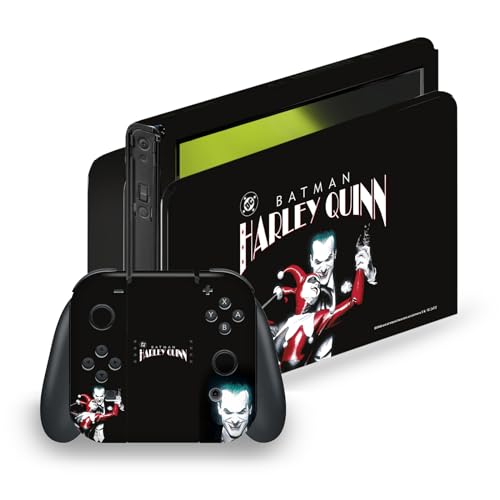 Peau autocollant vinyle Switch OLED Harley Quinn protection console jeu