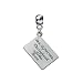 Official Harry Potter Jewellery Hogwarts Acceptance Letter Charm Bead