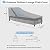 OutdoorLines Outdoor Waterproof Patio Chaise Lounge Chair Cover - UV Resistant Lounger Covers Heavy Duty Weatherproof Patio Sofa Furniture Covers, 1 Pack, 78Wx35.5Dx33H Inches, Gray