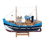 ☆ Este barco tiene muy buenos acabados y muchisimos detalles que hacen de el una pieza original y bonita que dará un toque especial a la decoración de tu casa, salón o estancia.