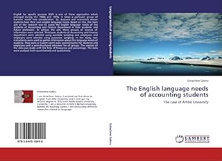 The English language needs of accounting students: The case of Ambo University