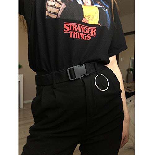 Aibearty Canvas Web Buckle Belt Adjustable Buckle Long Waistband For Women Men Teens #TOP5