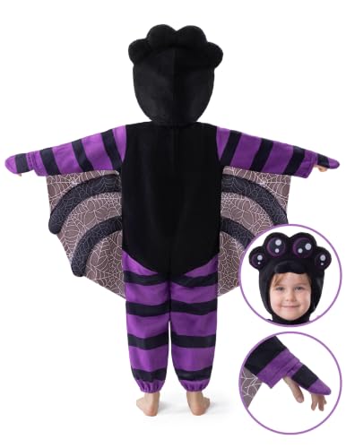 Disfraz infantil de araña para Halloween para niños miniatura 3